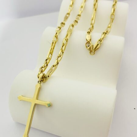 14k gold chain and pendant 25DM-B