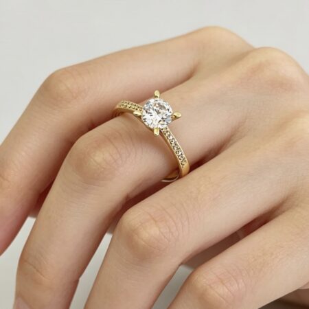14k gold ring 26JYY26(AE)      17/57/Q