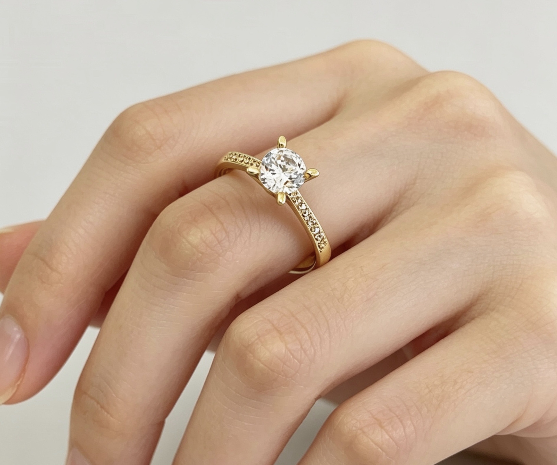 14k gold ring 26JYY26(AE) 17/57/Q