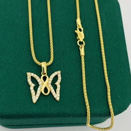 Fine 14k gold necklace 45cm 26Ja25