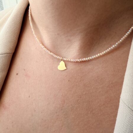 Shiny2 special 14k gold 1.5-2mm Faceted Polyhedral Beads necklace