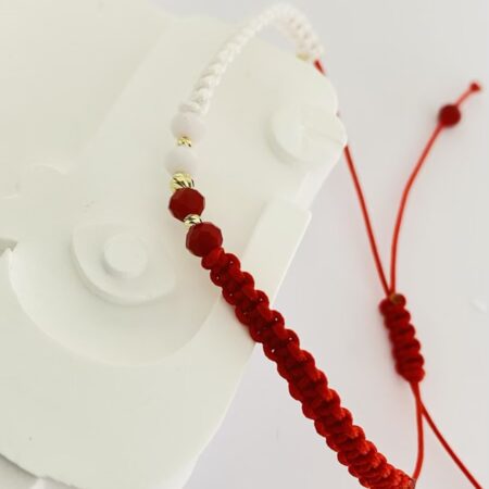 fine style 14k gold string bracelet NC-2-G16 gold beads 2mm and 3mm