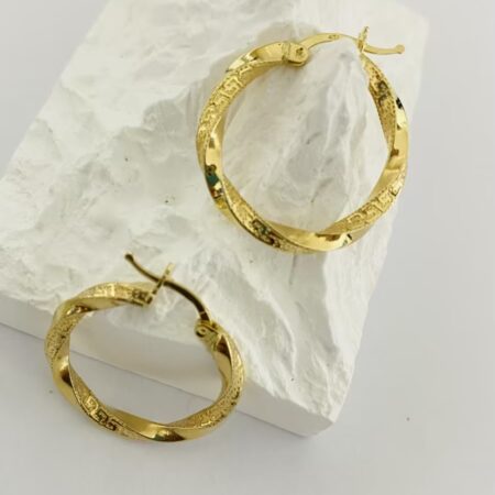 14k gold  earrings 26IANU003