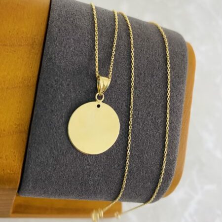 Fine 14k gold necklace 50cm 26Ja39B