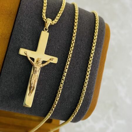 Fine 14k gold necklace 55cm 26Ja39G