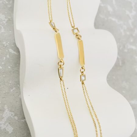 14k gold bracelet 25NOV8A