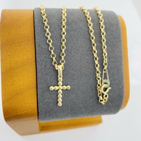 Fine 14k gold necklace 40cm 26Feb02