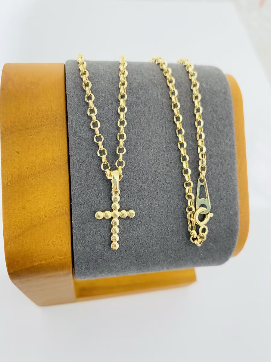 Fine 14k gold necklace 40cm 26Feb02