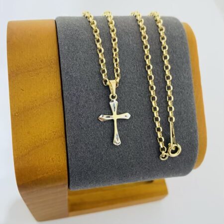 Fine 14k gold necklace 40cm 26Feb03