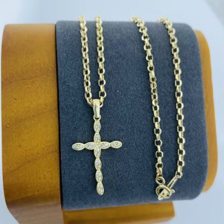 Fine 14k gold necklace 50cm 26Feb12