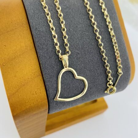 Fine 14k gold necklace 50cm 26Feb16S