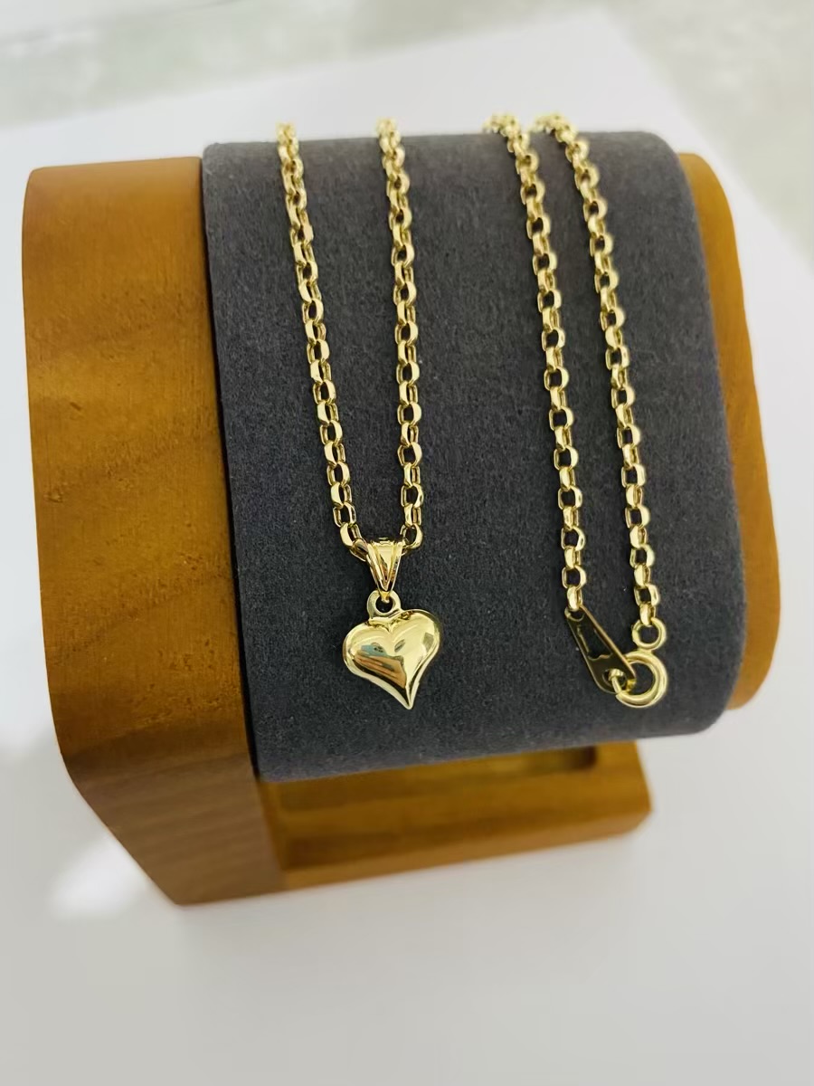 Fine 14k gold necklace 50cm 26Feb23