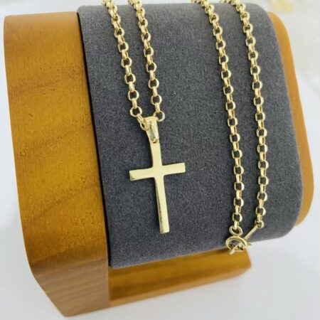 Fine 14k gold necklace 50cm 26Feb25