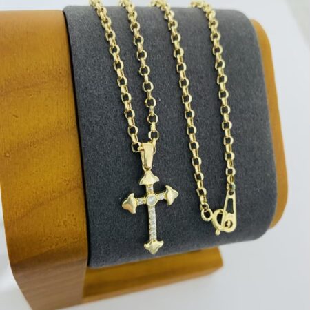 Fine 14k gold necklace 45cm 26Feb28