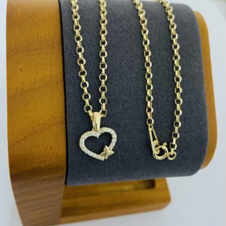 Fine 14k gold necklace 45cm 26Feb31