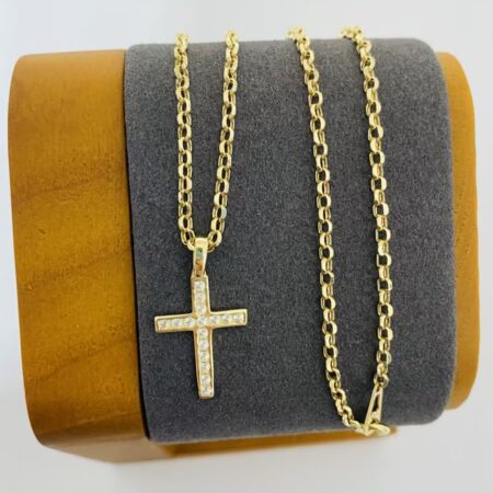 Fine 14k gold necklace 45cm 26Feb36