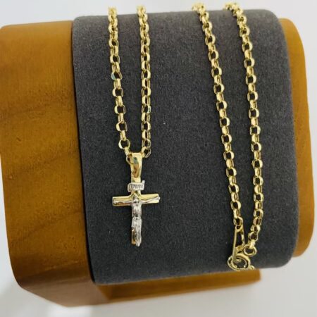 Fine 14k gold necklace 45cm 26Feb41