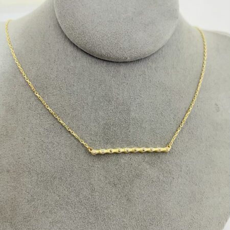 Fine 14k gold necklace 45cm 26F44 11N0008