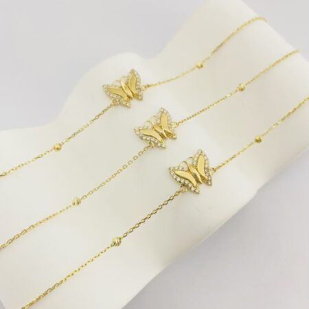 Fine 14k gold Bracelet  26F 11B0018