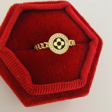 14k gold Ring  OLD26A5 size 18/58/R