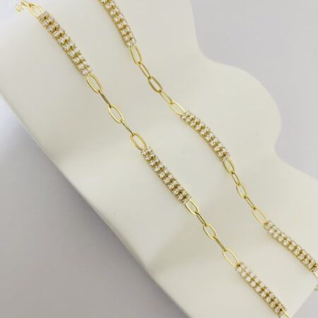 Stunning 14k gold bracelet 26APR38