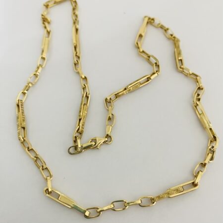 Fine 14k gold necklace 55cm 26APL-0B