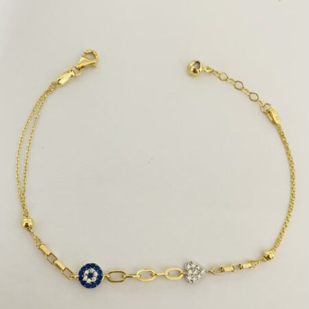 Stunning 14k gold bracelet 26APA103