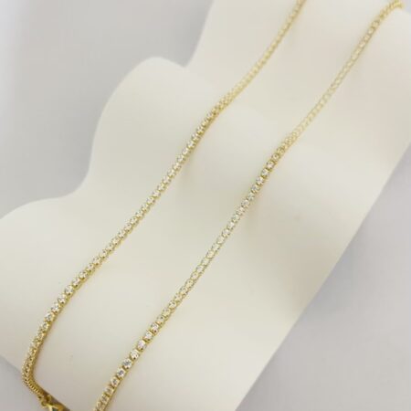 Stunning 14k gold bracelet 26APA106