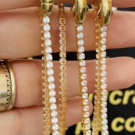 Stunning 14k gold bracelet 26APR39A