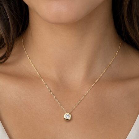 Fine 14k gold necklace   11N0105