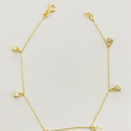Fine 14k gold bracelet  15B0030
