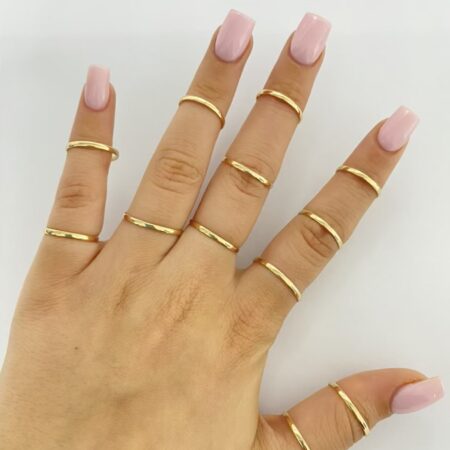 14k gold “Melek” rings