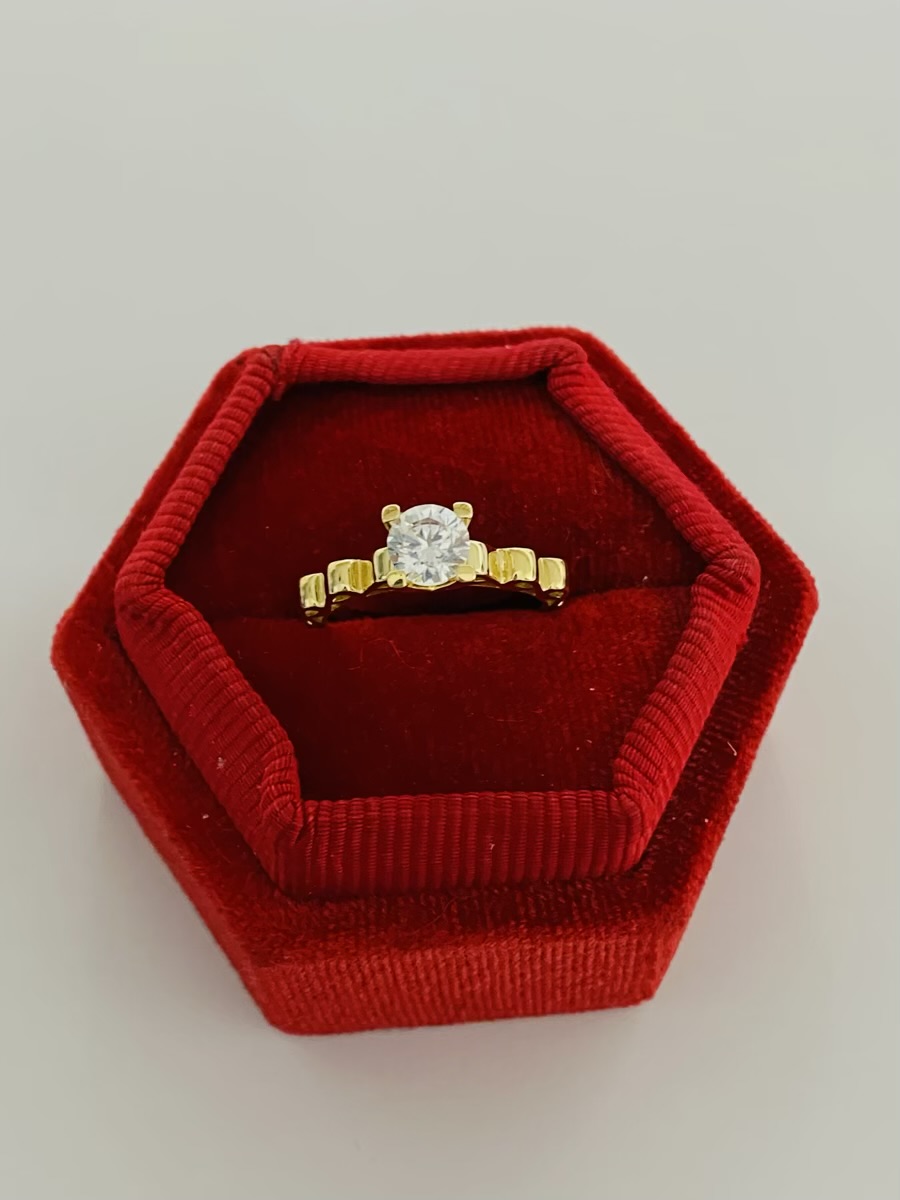 14k gold Ring OLD26AE size 14/54/N