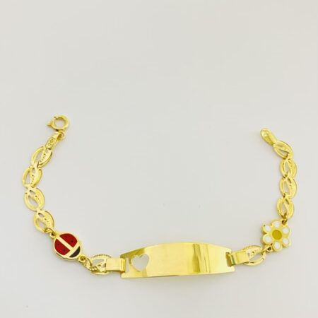 Fine 14k gold Kids bracelet MA2603