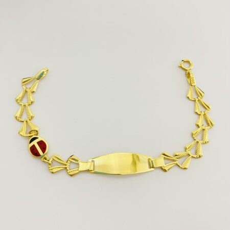 Fine 14k gold Kids bracelet MA2604