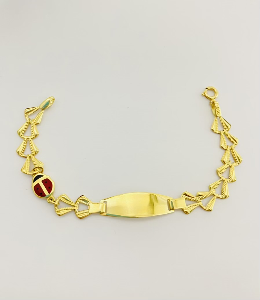 Fine 14k gold Kids bracelet MA2604