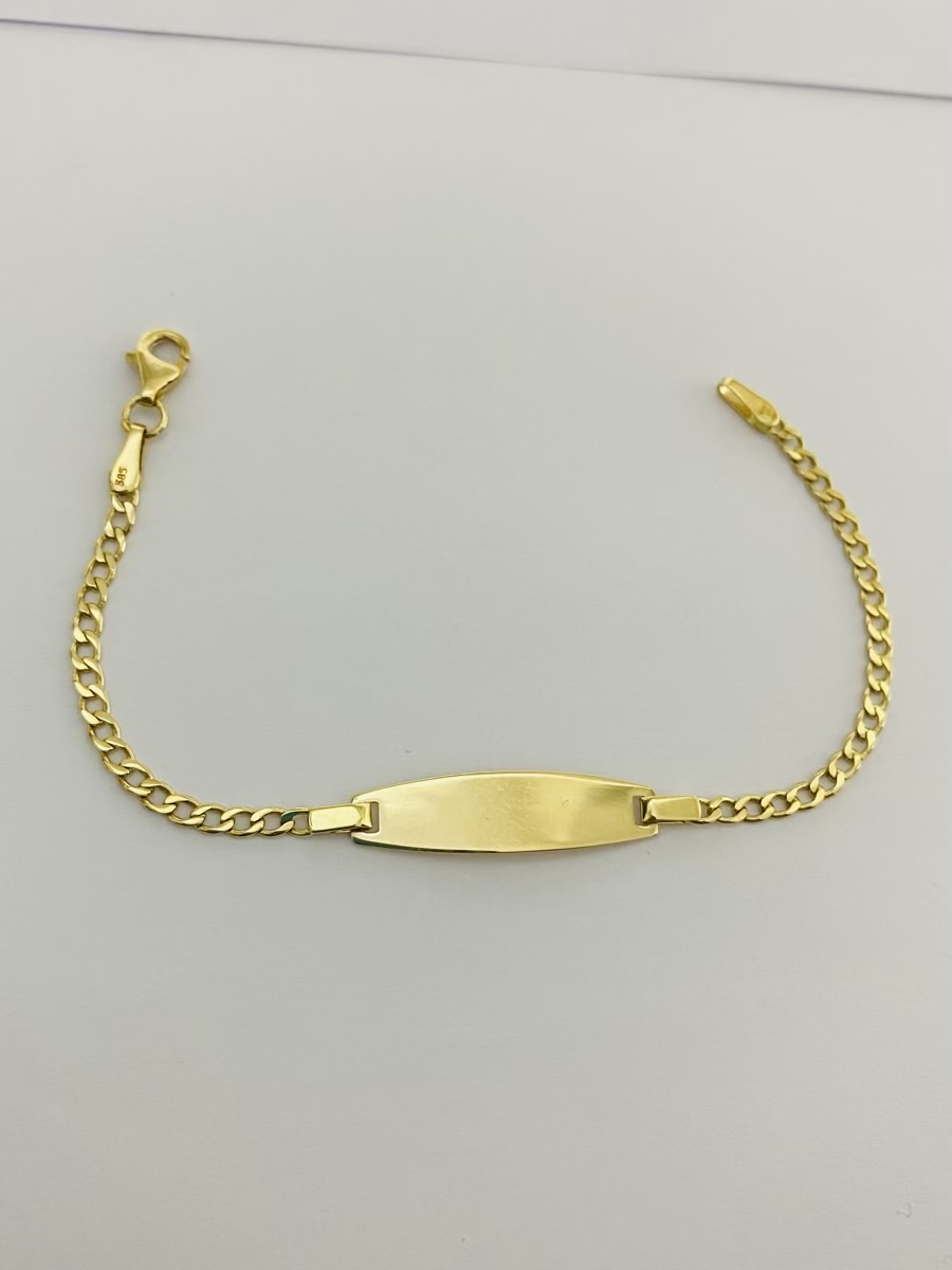 Fine 14k gold Kids bracelet MA2608