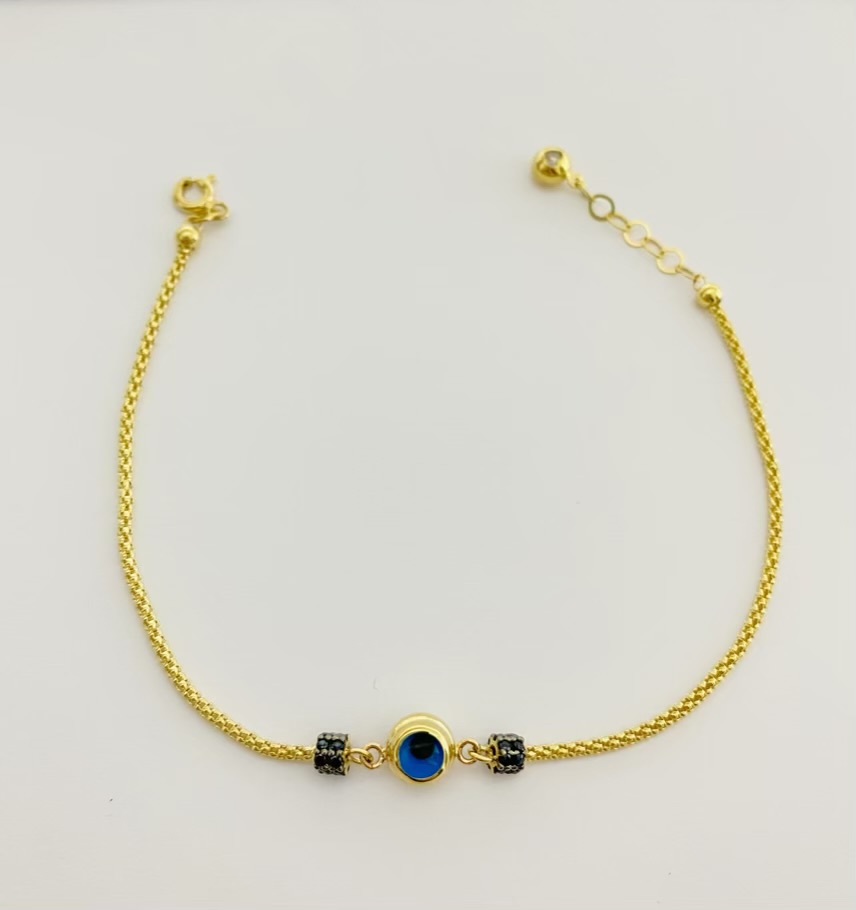 Fine 14k gold Kids bracelet MA2609