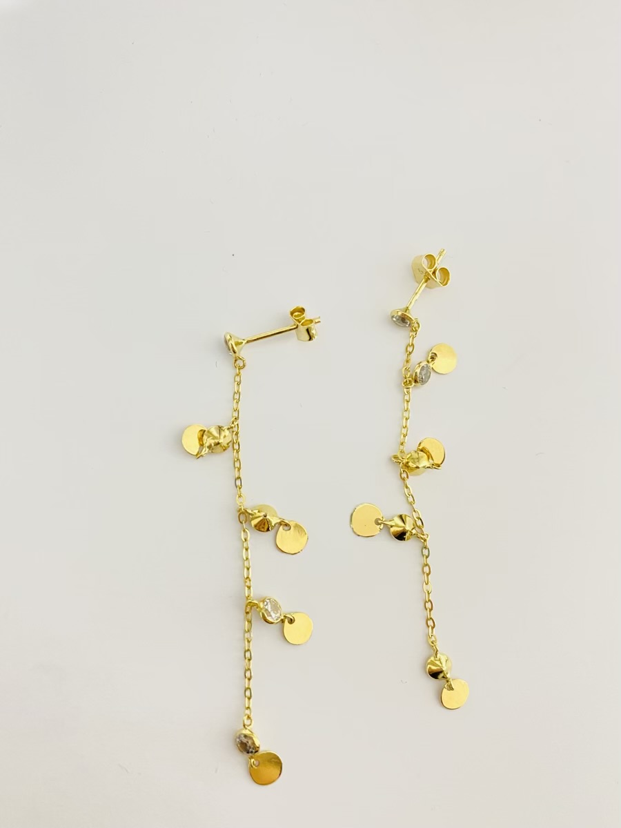14k gold earrings 26MAYE26 - Image 2
