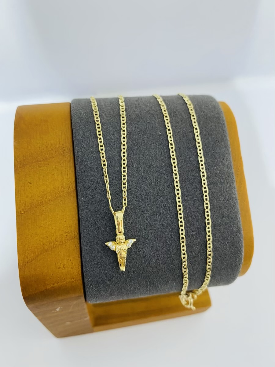 Fine 14k gold necklace 40cm 26MAY3