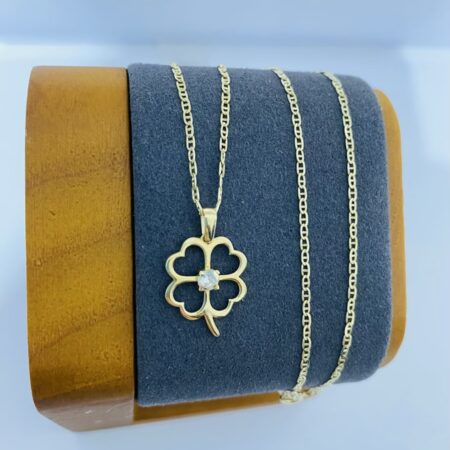 Fine 14k gold necklace 40cm 26MAY6