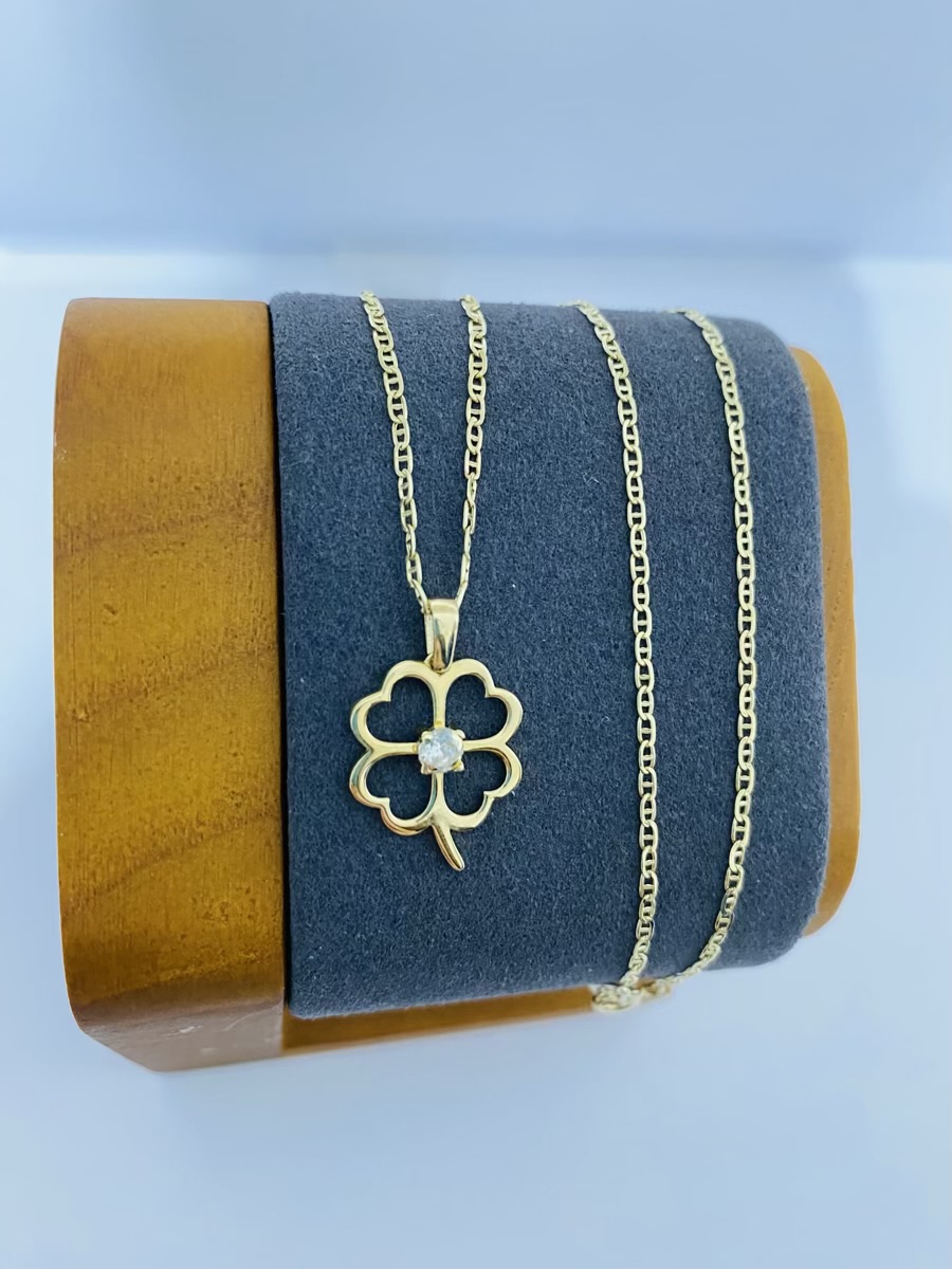 Fine 14k gold necklace 40cm 26MAY6