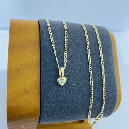 Fine 14k gold necklace 40cm 26MAY9
