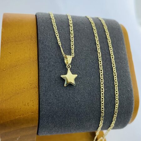 Fine 14k gold necklace 40cm 26MAY17