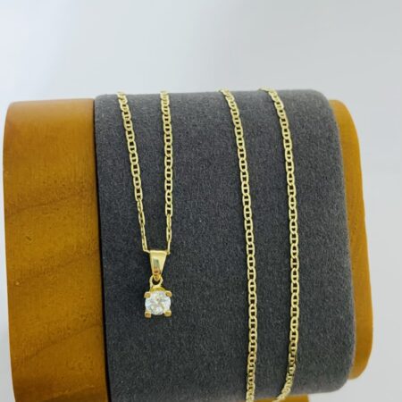Fine 14k gold necklace 40cm 26MAY23