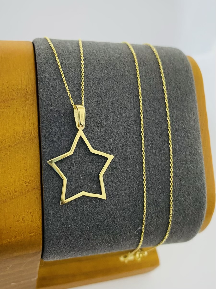 Fine 14k gold necklace 45cm 26MAY30