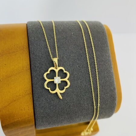 Fine 14k gold necklace 45cm 26MAY41