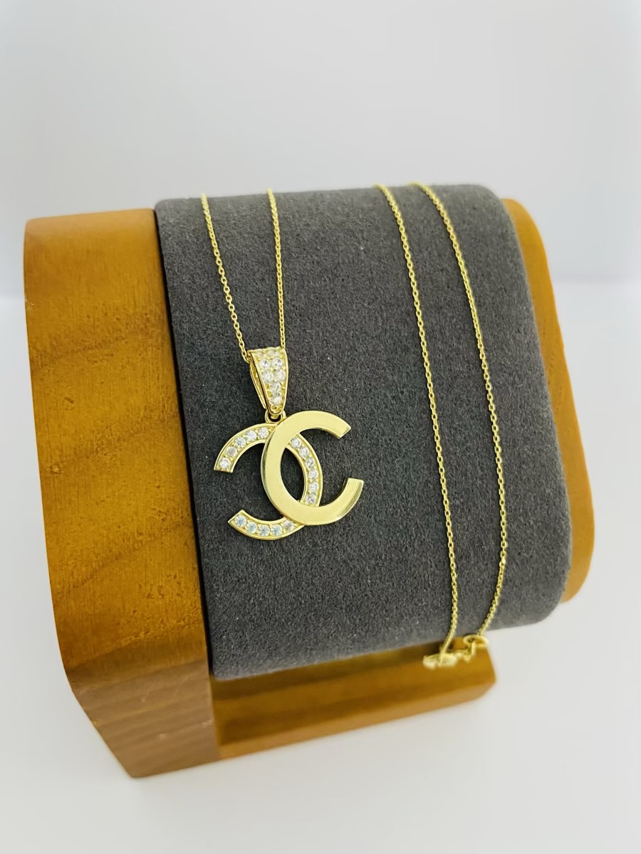 Fine 14k gold necklace 45cm 26MAY44