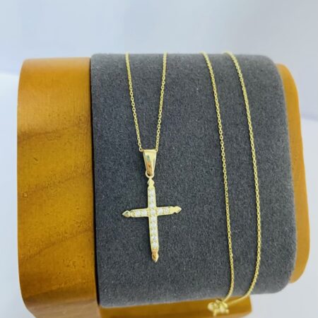 Fine 14k gold necklace 45cm 26MAY45