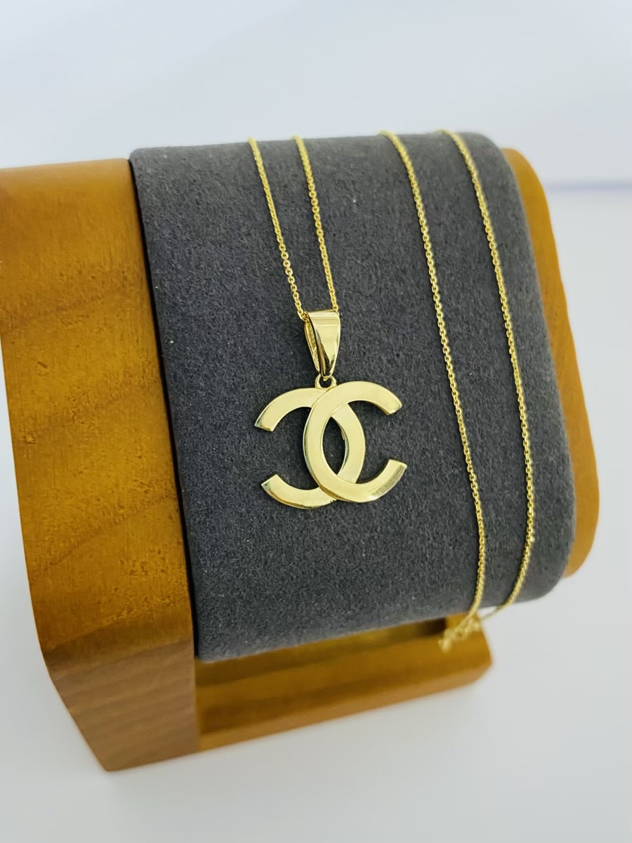 Fine 14k gold necklace 50cm 26MAY55